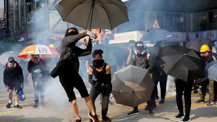 Pengunjuk Rasa Hong Kong Berterima Kasih kepada Donald Trump