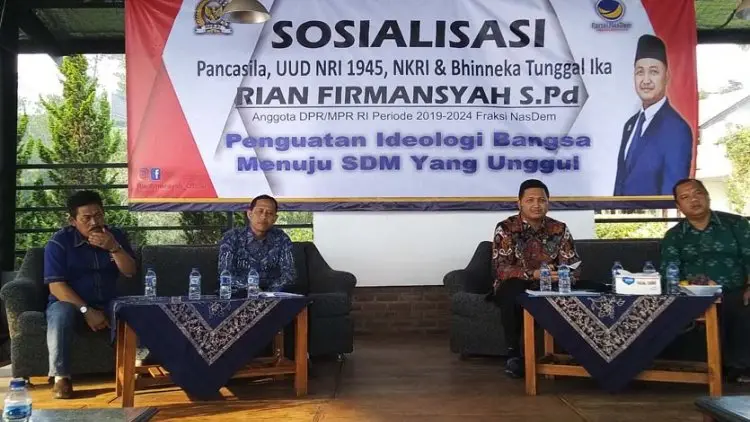 Dengan Empat Pilar, Rian Siap Kuatkan Ideologi Kebangsaan