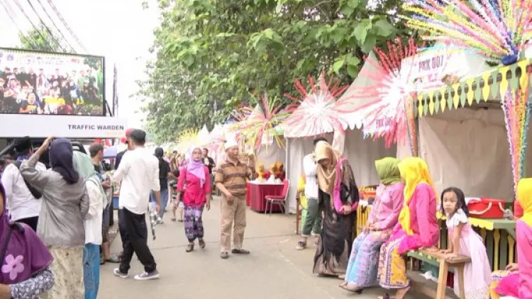 Masyarakat Betawi Antusias Ikut Lomba 'Ngomel'