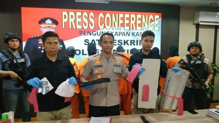 Polresta Cirebon Bekuk Komplotan Pencuri Spesialis Minimarket