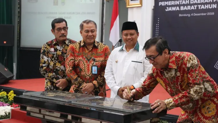 Foto: Peresmian Desa Sadar Hukum di Jabar