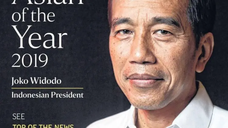 Jokowi Dinobatkan sebagai The Straits Times Asian of The Year 2019