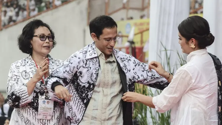 Pakaian Nadiem Disoroti Mantan Ketua DPR