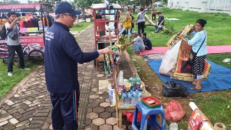Reaksi Wabup Bogor Melihat Stadion Pakansari Kumuh