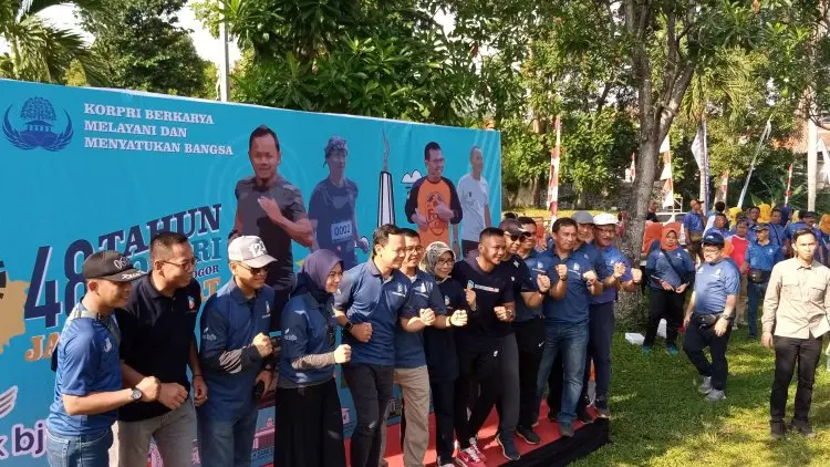 Hanya 80 Persen ASN Ikut Jalan Sehat HUT Korpri
