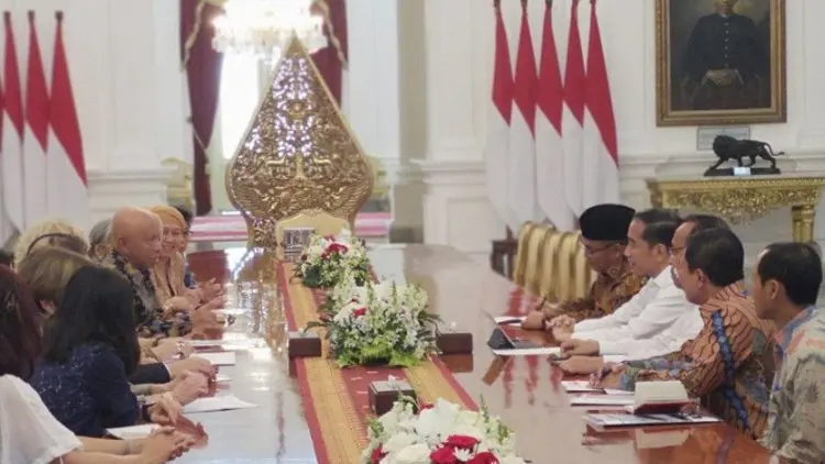 Presiden Jokowi Terima Delegasi Aksi Stop TBC Dunia