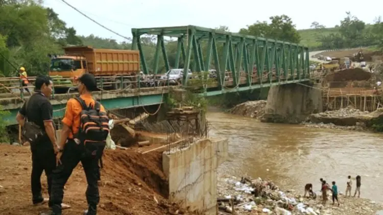 Proyek Jembatan Gerendong Ambruk, Polisi Selidiki