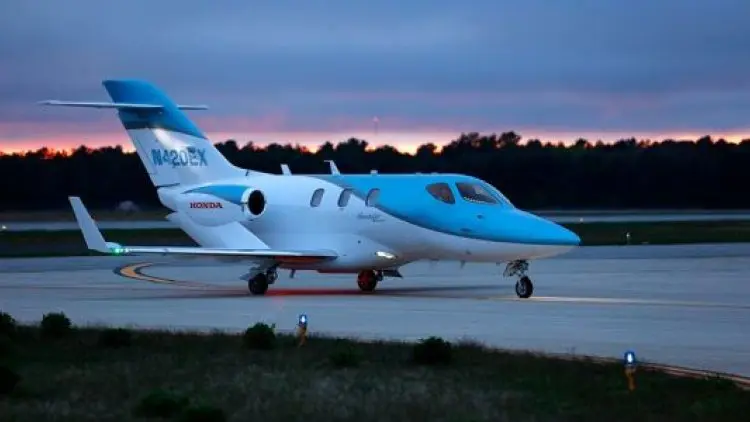 Pengiriman Perdana HondaJet Elite ke China