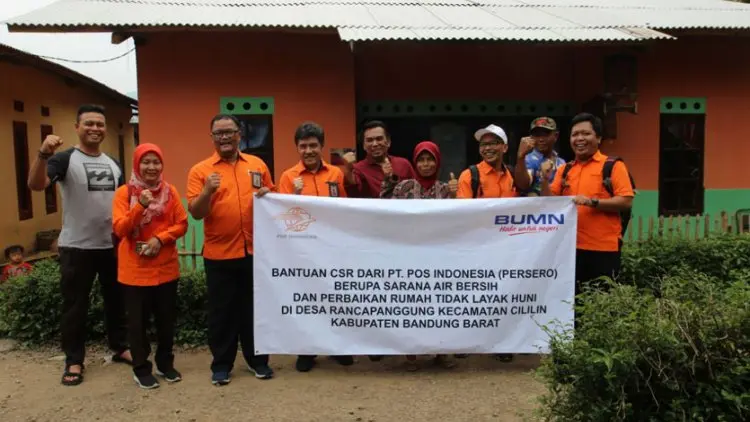 Pos Indonesia Garap 5 Rutilahu di Cililin
