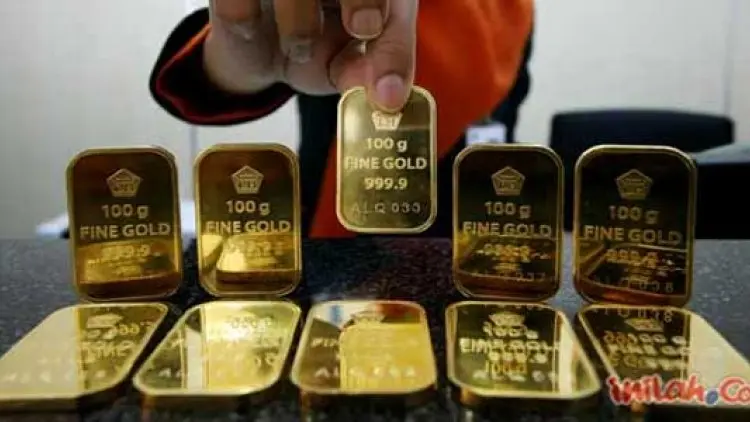Harga Emas Naik dalam Kehati-hatian
