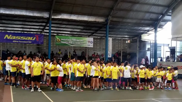 Dua Negara Ikuti Medco Energi FIKS Sportama Junior Tennis Open 2019
