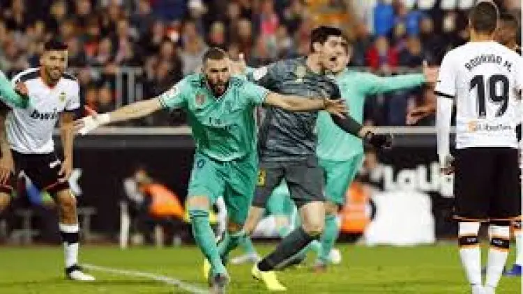 Real Madrid Raih Satu Poin di Valencia