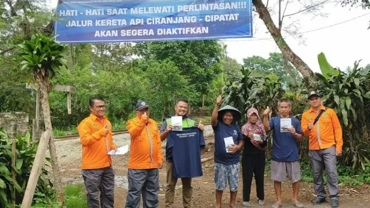 Jalur KA Ciranjang-Cipatat Segera Beroperasi
