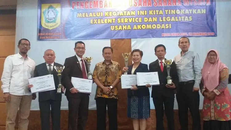 Disbudpar Kabupaten Bogor Tebar Penghargaan untuk Industri Hotel