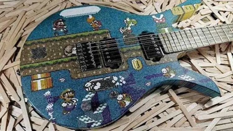 Gitar Unik ala Super Mario Bros