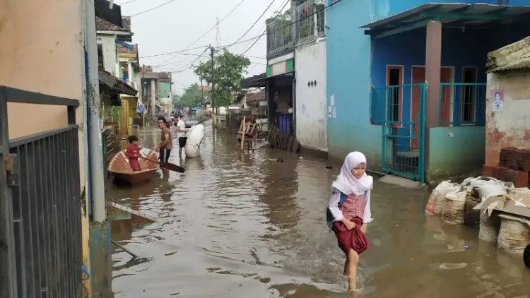 Alhamdulillah, Banjir di Dayeuhkolot Mulai Surut