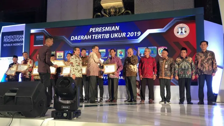 Mendag Hadiahi 200 Timbangan untuk 13 Kabupaten/Kota DTU