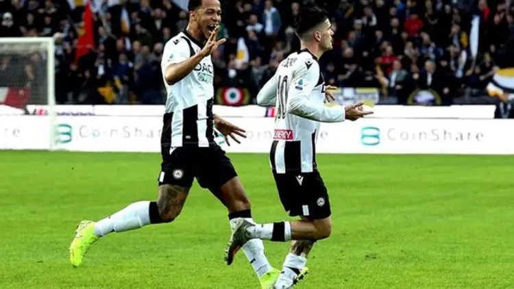 Liga Italia: Tekuk Cagliari, Udinese Hentikan Lima Kekalahan Berturut-turut