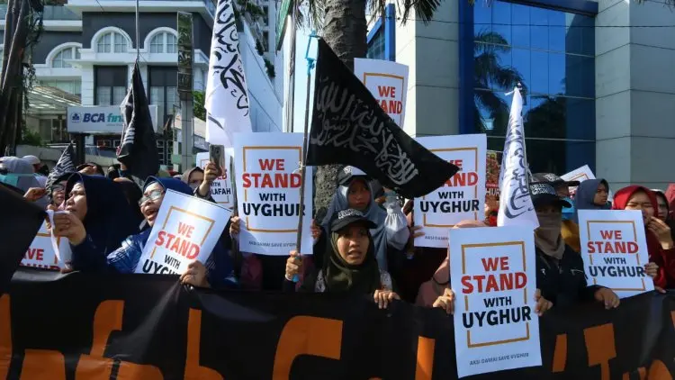 Umat Muslim Bogor Gelar Aksi Damai Save Uighur