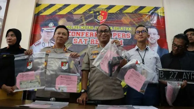 Pengemudi 'Lambo  Koboi' Itu Pengusaha Properti, Ini Jenis Senjatanya