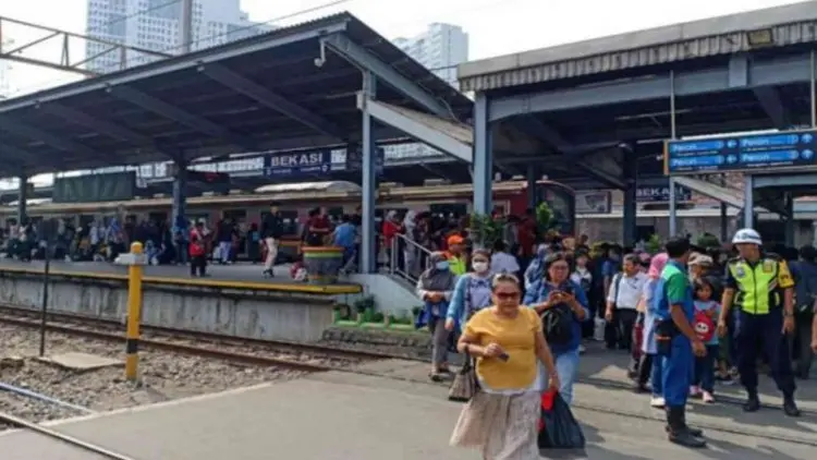 Libur Natal, 331.887 Pemudik Pakai Kereta Api