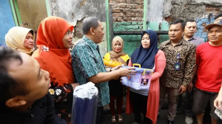 Pemkot Bandung Gerak Cepat Bantu Korban Kebakaran Nyengseret