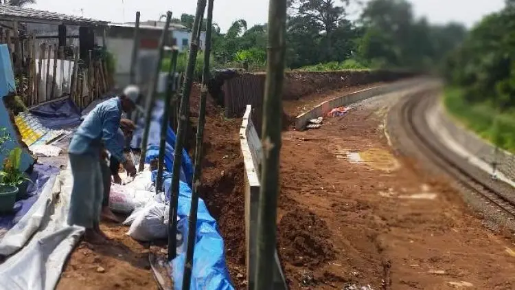 Proyek Jalur Ganda PT Hapsaka Mas Terancam Molor