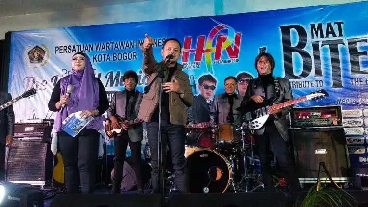 Pejabat Kota dan Kabupaten Bogor Meriahkan Konser Mat Bitel