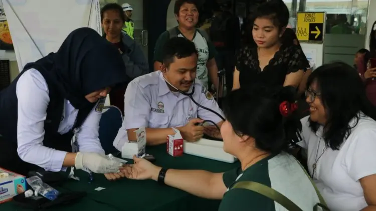 KAI Sediakan Pemeriksaan Kesehatan Gratis di Stasiun