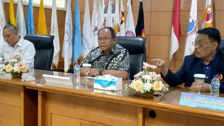 Sekda Berharap KONI Cimahi Sinergis Membangun Prestasi