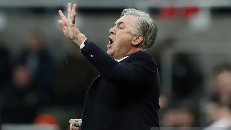 Ancelotti Sebut Laga Kontra Manchester City Barometer Kemajuan Everton