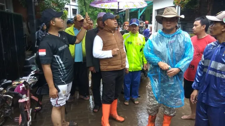 Aa Umbara Perintahkan Segera Bangun Tanggul Jebol