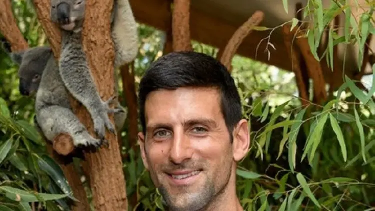 Sisi Lain Djokovic, Lucu Banget Pas Lihat Koala
