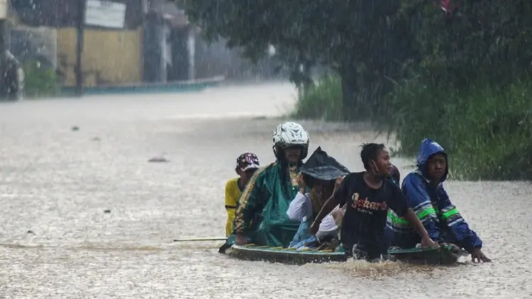 Curah Hujan Tahun 2020 Tertinggi Sejak Tahun 1866