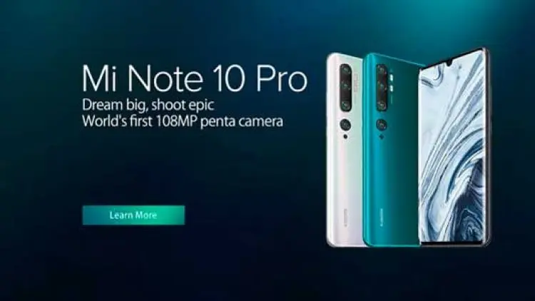 Xiaomi Mi Note 10 Pro Gandeng Billboard Indonesia