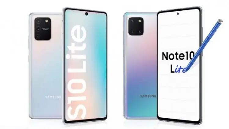 Galaxy S10 Lite dan Galaxy Note 10 Lite Meluncur