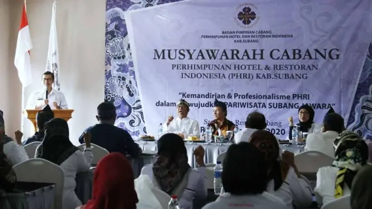 Genjot Industri Pariwisata, Wabup Subang Taruh Harapan ke PHRI