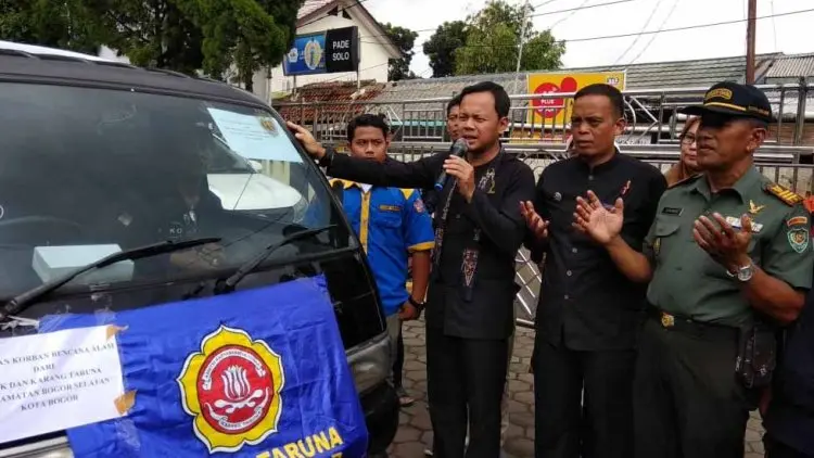 Bogor Selatan Sebar Bantuan Korban Bencana