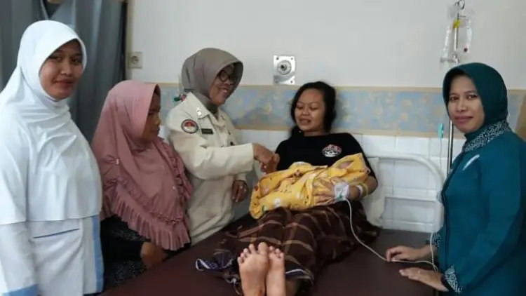 Dievakuasi Menggunakan Helikopter, Ibu Hamil Namai Anaknya Yudha Aurian Sanjaya