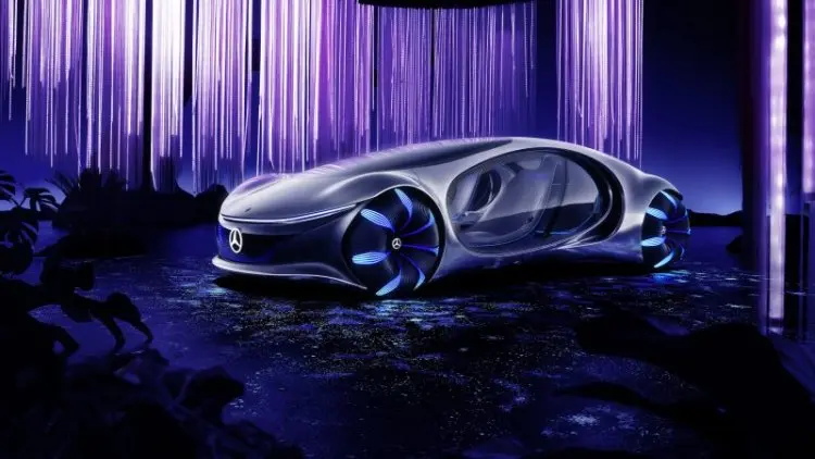 Keren Banget, Mobil Mercedes yang Terinspirasi Avatar