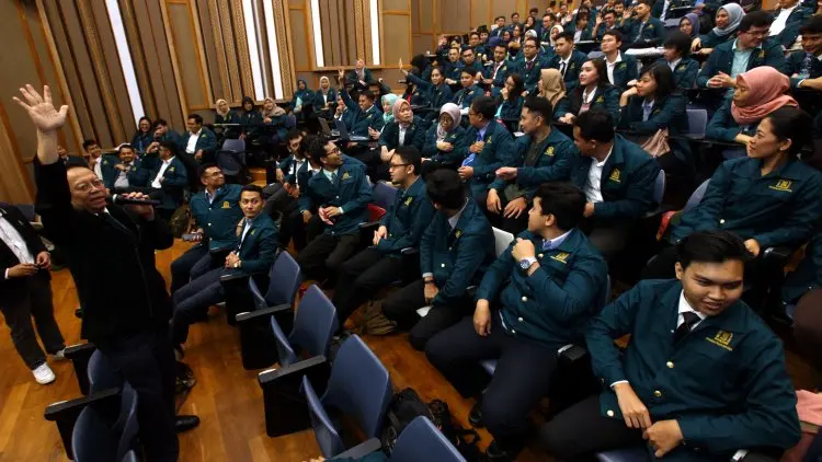 Foto: Welcoming Mahasiswa MBA SBM ITB
