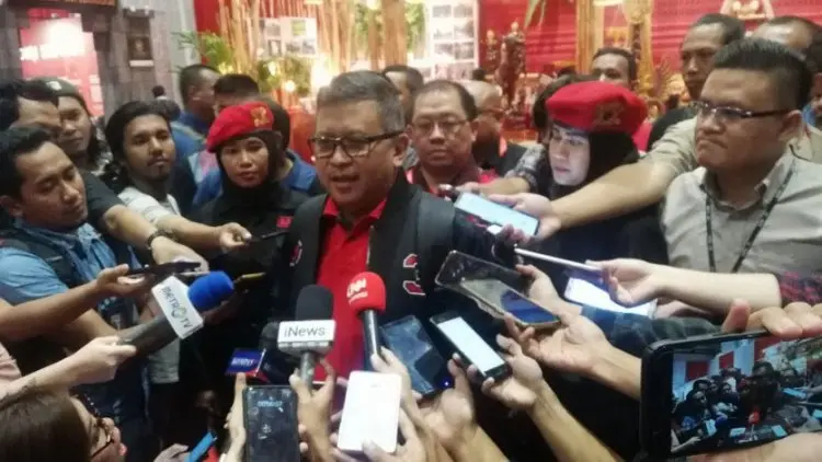 Hasto Kristiyanto Bantah KPK Segel Ruang Kerjanya