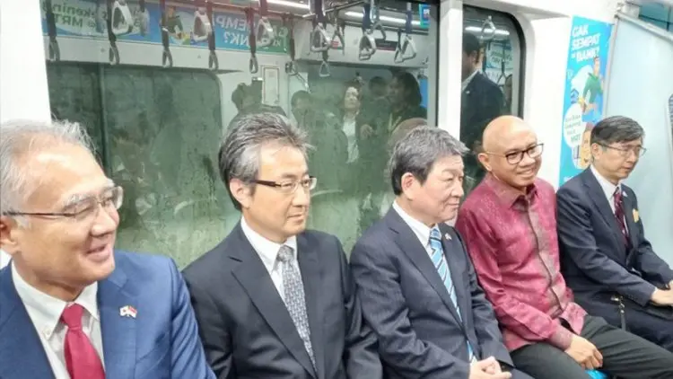 MRT Jakarta Dipandang Proyek Terbaik Kerja Sama Jepang-Indonesia