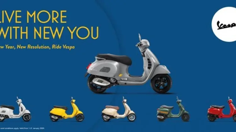Penawaran Eksklusif Piaggio Indonesia di Awal 2020