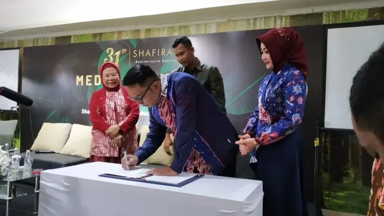 Inisiasi Program Lingkungan Shafira Gandeng Pemprov Jabar