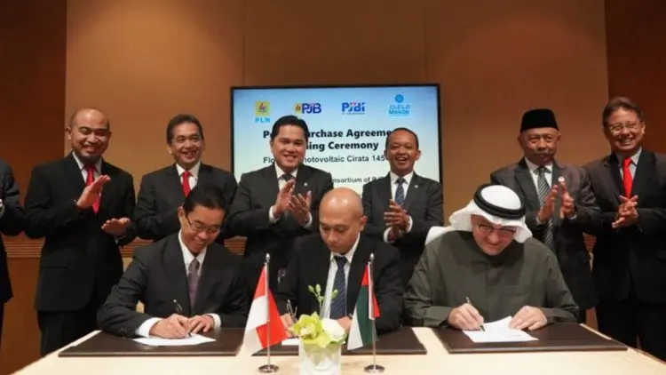 Diklaim Terbesar Se-Asia Tenggara, PLTS Cirata Digandeng Investor UEA
