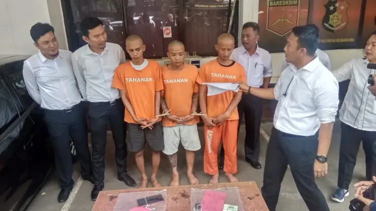 Polrestabes Bandung Bekuk Komplotan Begal, Salah Satunya Seorang Wanita