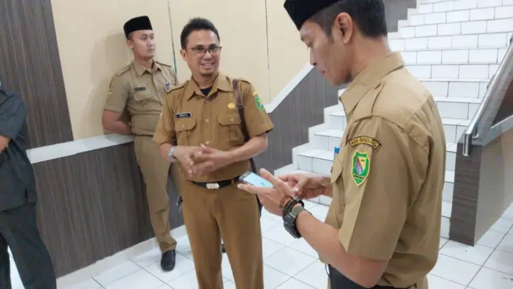 BKPSDM , Satpol PP, dan Inspektorat Sidak ke Kantor Dinas Pemkab Bandung