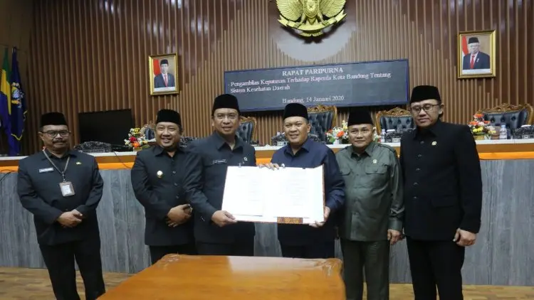 Kota Bandung Miliki Perda Sistem Kesehatan Baru