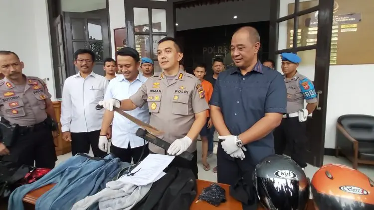 Begini Upaya Pelarian Dua Pelaku Pembacokan di Cicendo Bandung